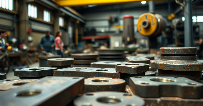 Peças Estampadas em Aço Carbono: Vantagens e Aplicações
