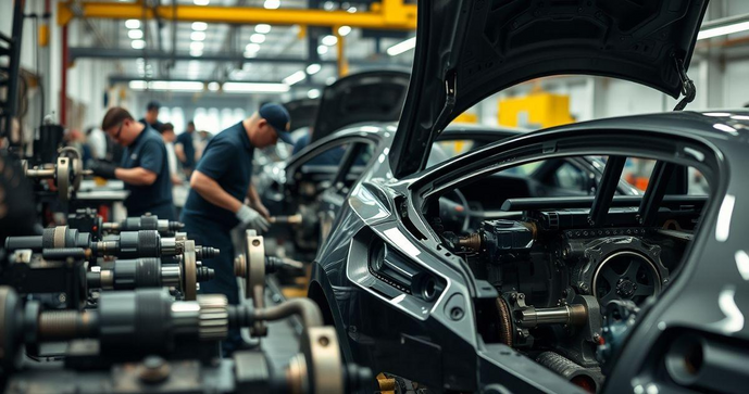 Estampagem de peças automotivas: como essa técnica transforma a indústria automobilística
