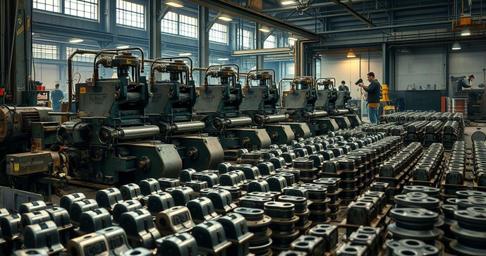 Serviço estampagem de ferro profissional para diversas aplicações