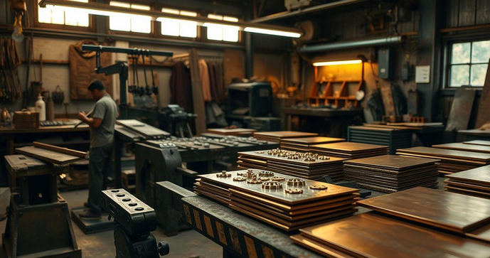 Estampagem de Cobre: Benefícios, Processos e Aplicações no Mercado Estampagem de Cobre: Benefícios, Processos e Aplicações no Mercado