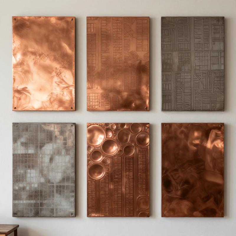 Peças Estampadas em Cobre: Descubra Estilos Que Transformam Ambientes
